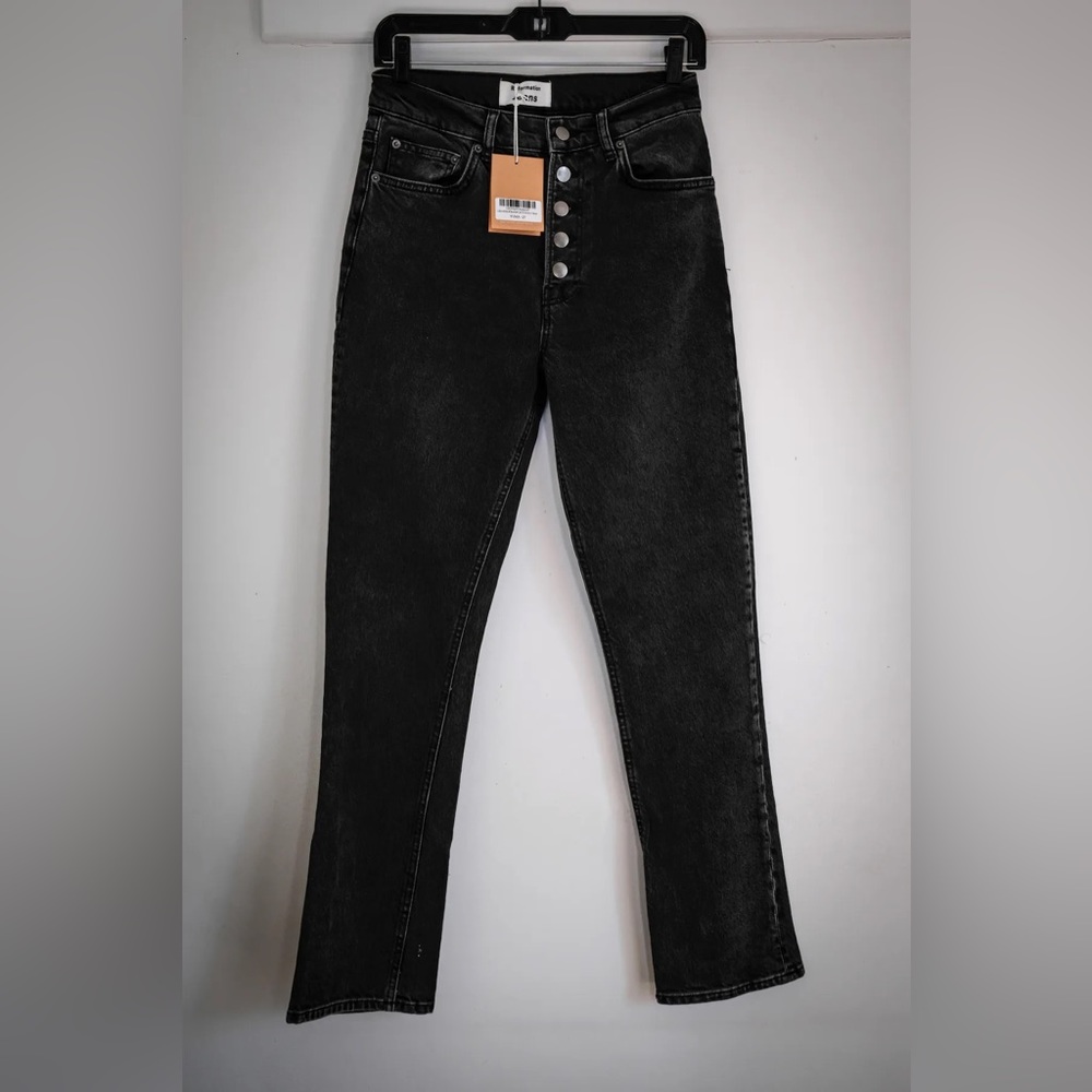 Excellent condition  Reformation Liza High Rise Straight Jeans